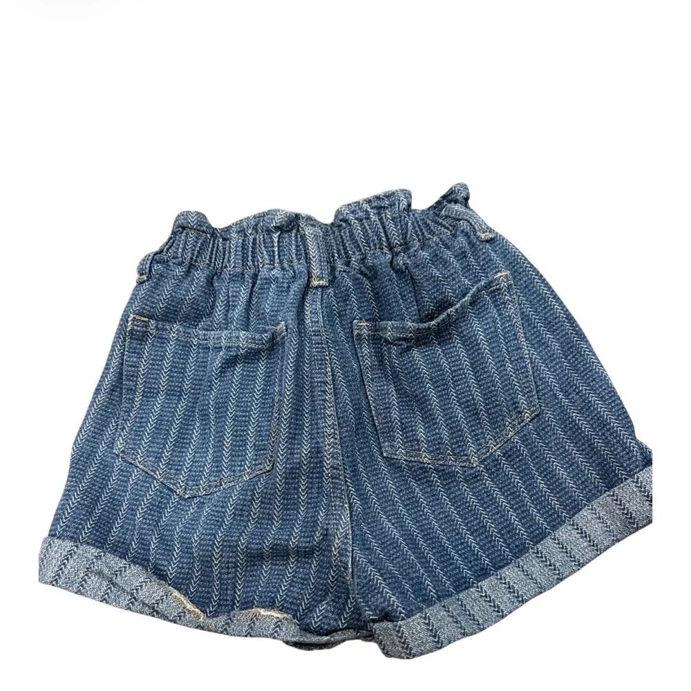 Nature Denim High Waisted Shorts Women’s Size Small 100‎ Percent Cotton EUC